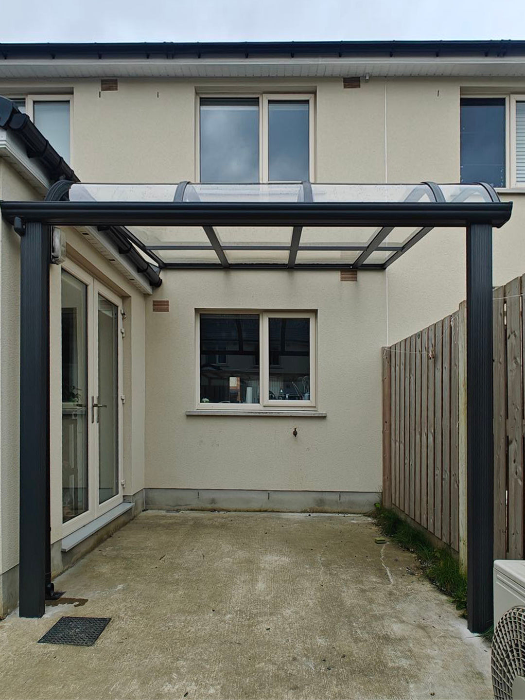 Aluminium Canopy in Clonsilla, Dublin 15, Ireland