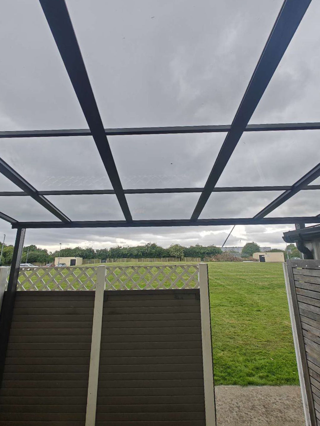 Aluminium Canopy in Hampton wood, Dublin 11