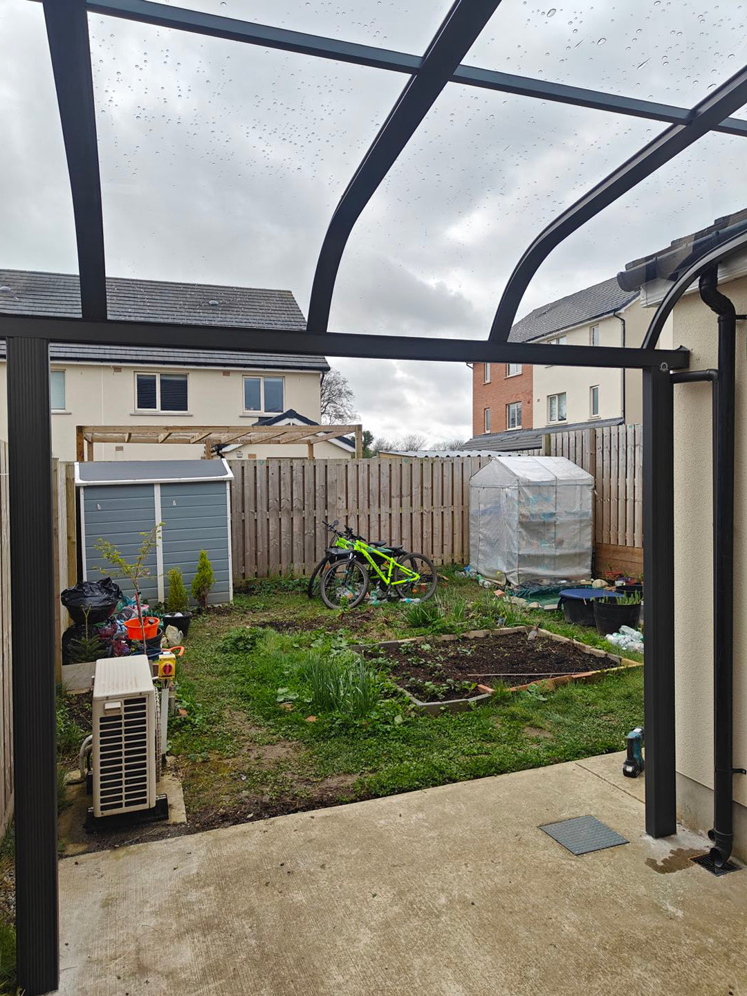 Aluminium Canopy in Clonsilla, Dublin 15, Ireland