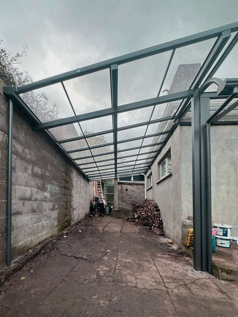 Aluminum Canopy in Stillorgan School (Extension), County Dublin
