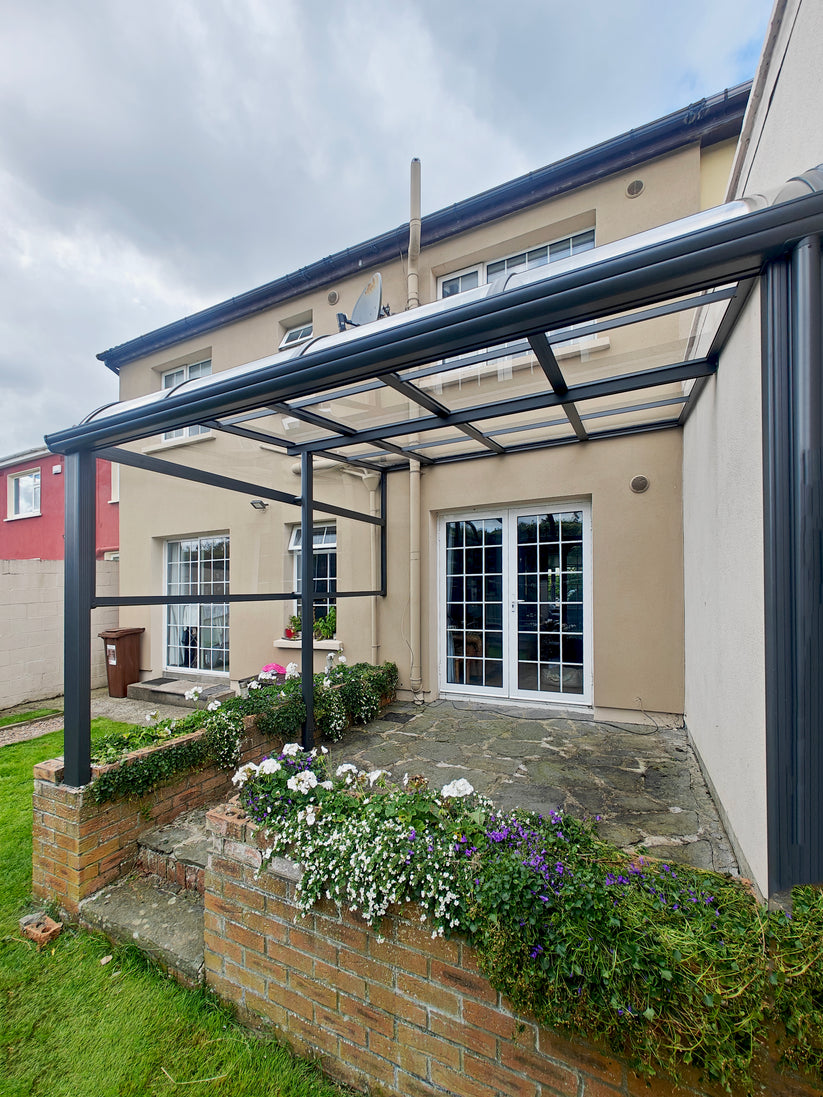 Aluminium canopy in Castletown, Celbridge Co. Kildare