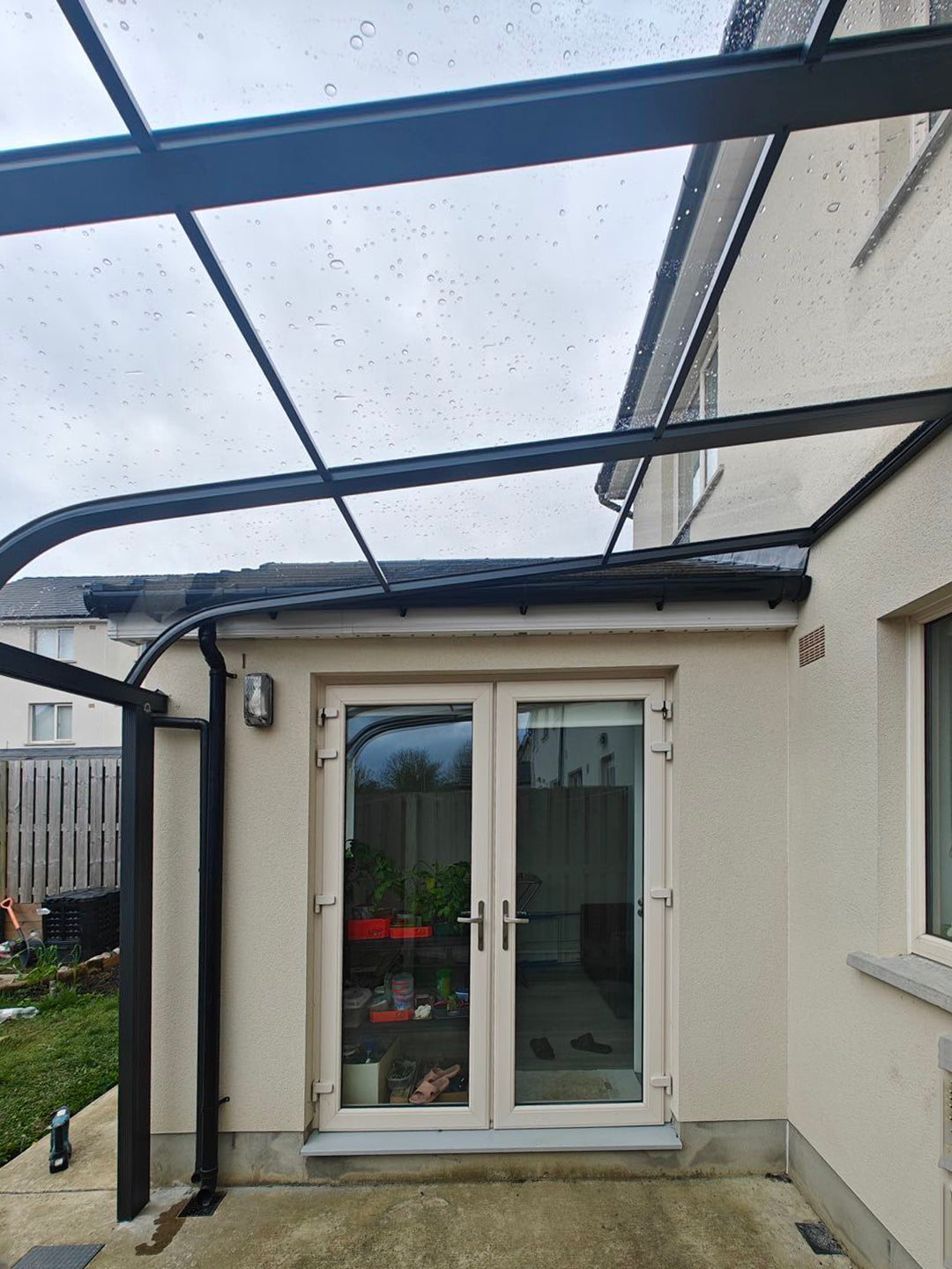 Aluminium Canopy in Clonsilla, Dublin 15, Ireland