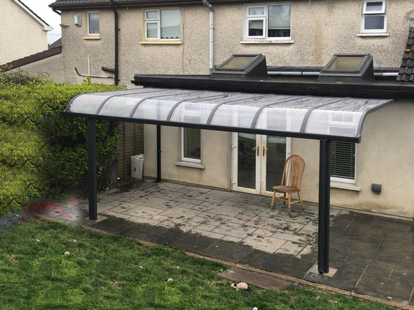 Aluminum Canopy in Gouldavoher, Newcastle Co. Limerick