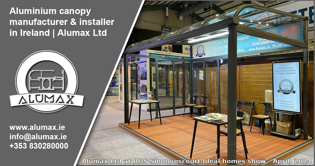 Alumax Ltd at RDS Simmonscourt Ideal homes show - April, 2024