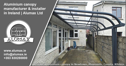 Aluminium Canopy in Newtown, Maynooth, County Kildare