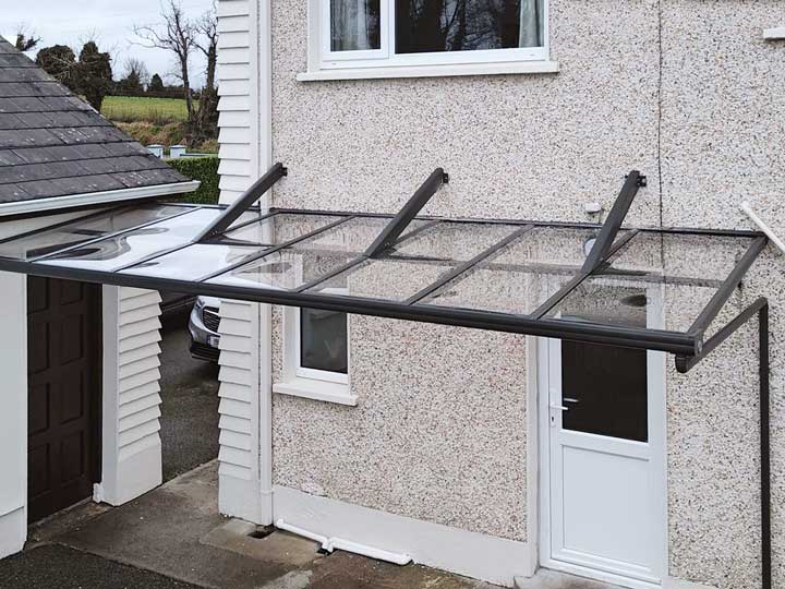 Bespoke canopy installed in Cloone, County Leitrim