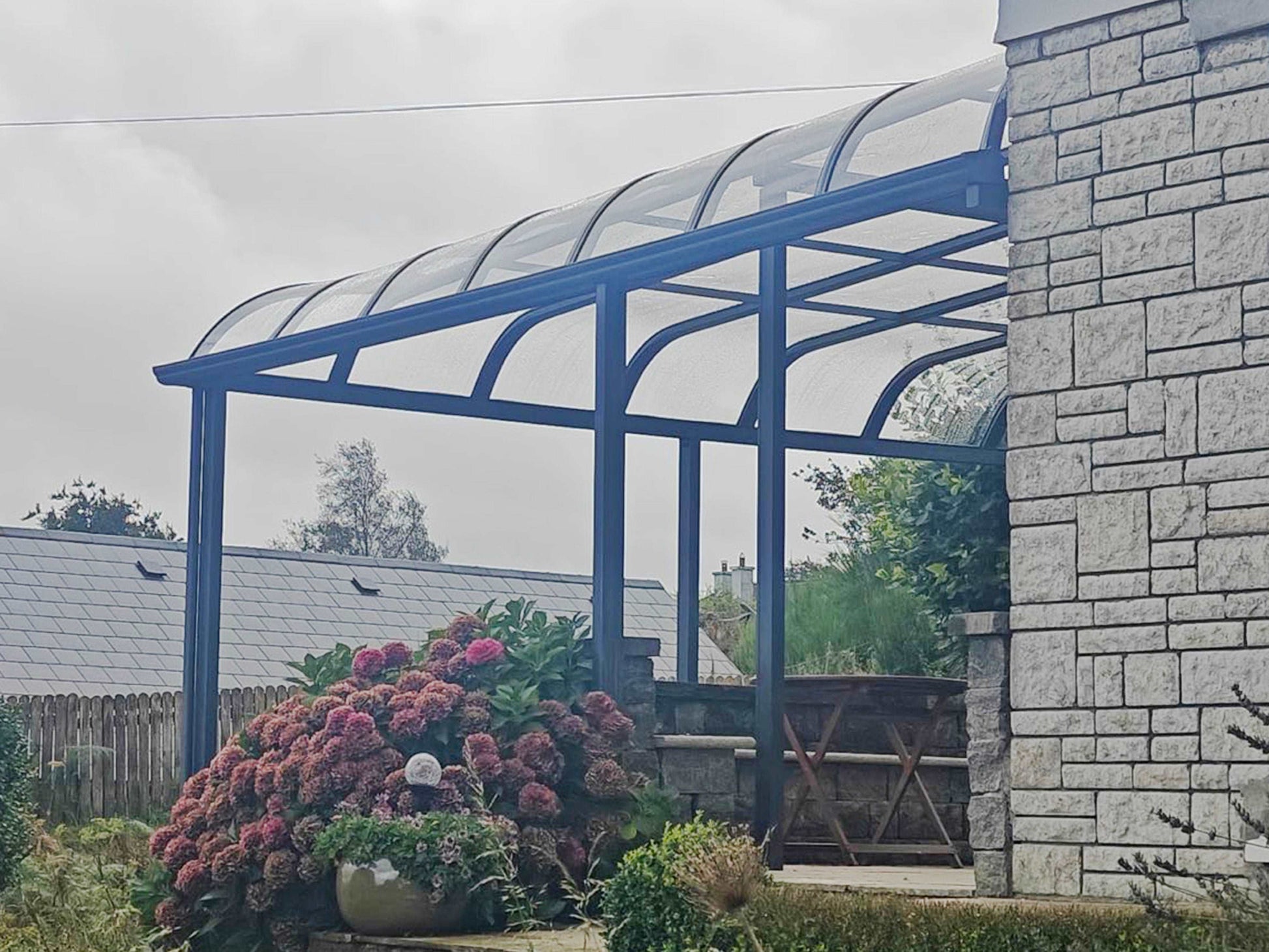 aluminium canopy in Ireland