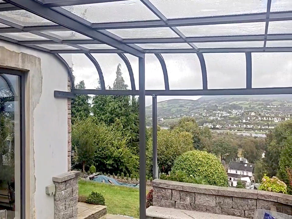 aluminium canopy manufacturer in Ireland