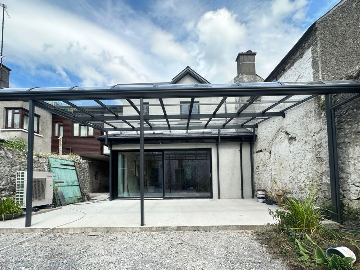 Aluminium Canopy in Spollanstown, Tulamore Co. Offaly