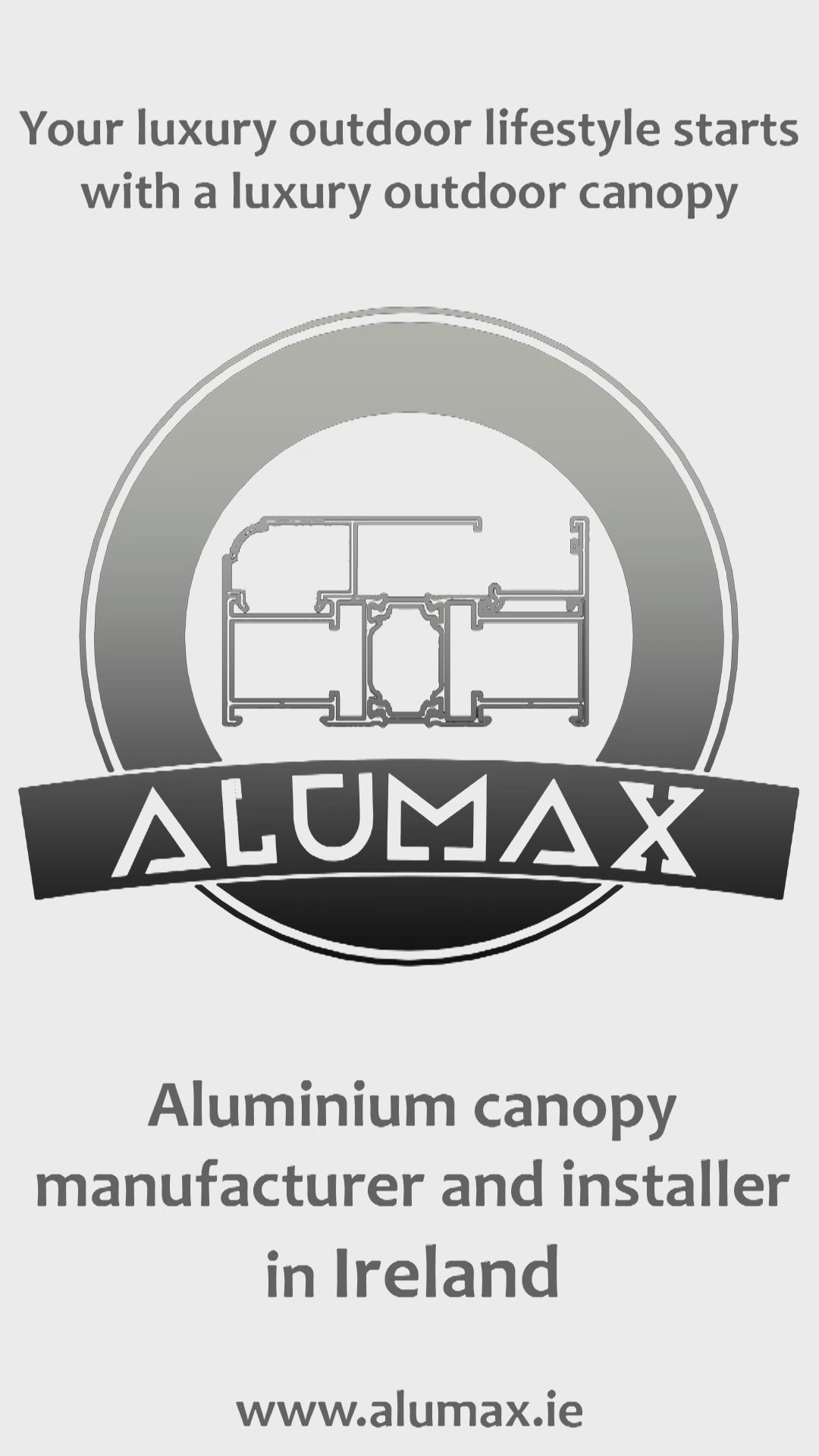 Aluminum canopy manufacturer and installer in Ireland Alumax Ltd